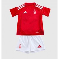 Otroški Nogometni dresi Nottingham Forest Chris Wood #11 Domači 2024-25 Kratek Rokav (+ Kratke hlače)